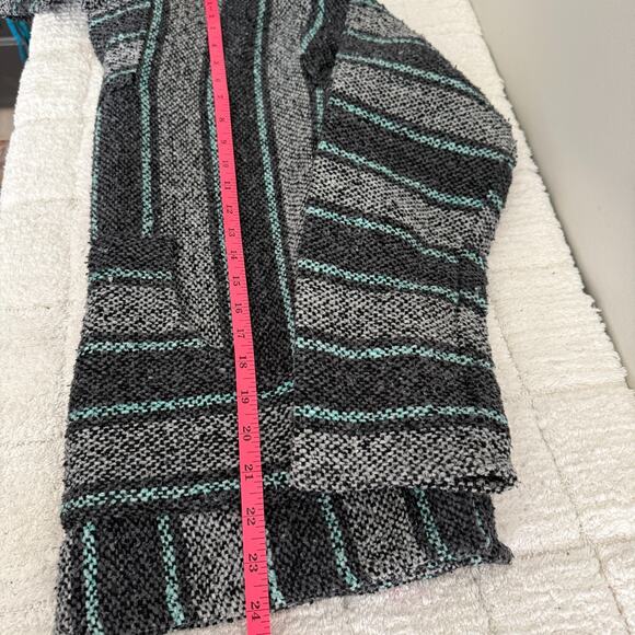 Iguana Jack Mens Sz Medium Woven Hoodie Pullover Long Sleeve Sweater Sweatshirt - Picture 8 of 10